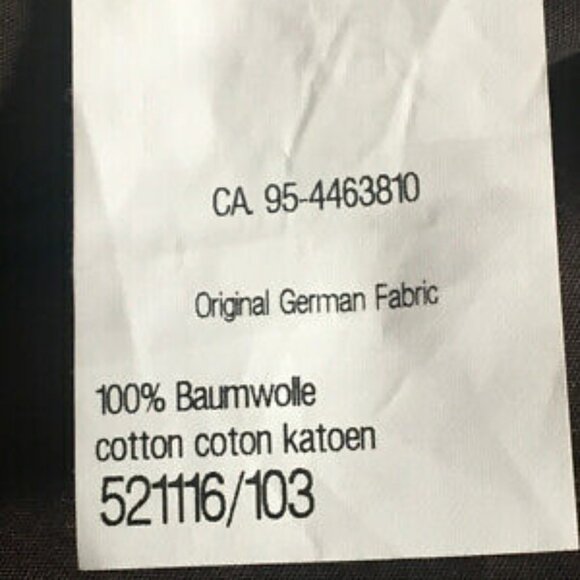 Signum Size L Cotton Script Long Sleeve Shirt - Picture 12 of 12